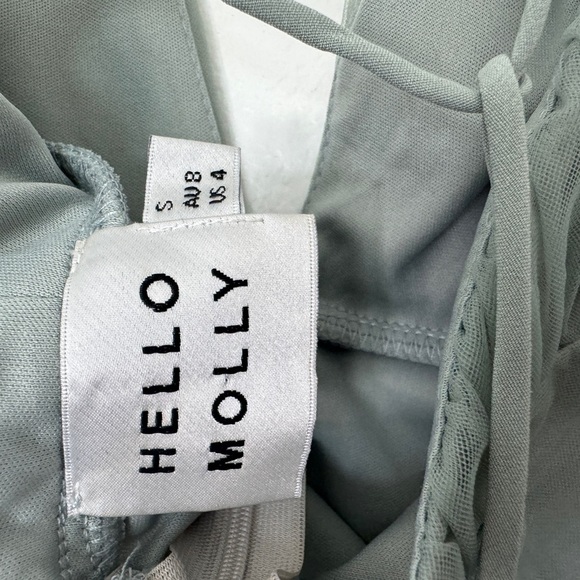 Hello Molly "Kiss the Girl" Sage Dress - Picture 5 of 7